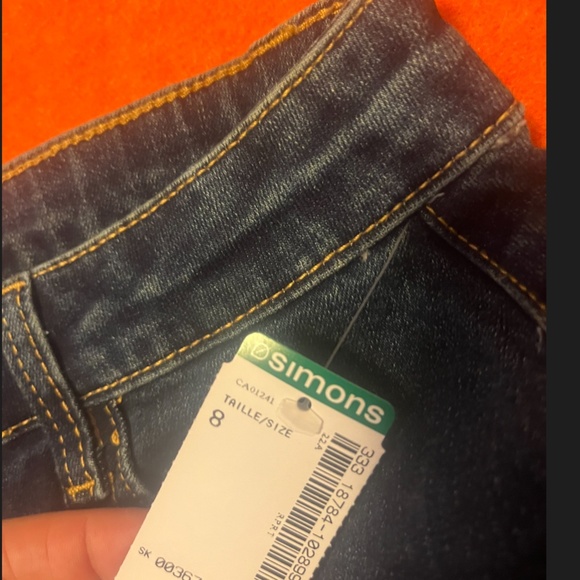 Momokrom (sold by Simons) faded blue pleated denim micro miniskirt NWT - Picture 10 of 12